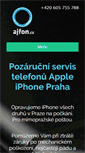 Mobile Screenshot of ajfon.cz